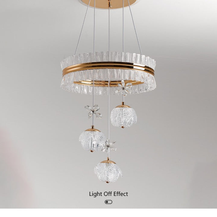 Moderne Bohemian Kristall Pendelleuchte