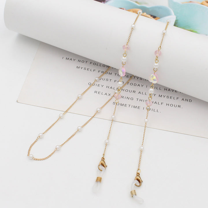 Elegante gestufte Perlenkette Karnz