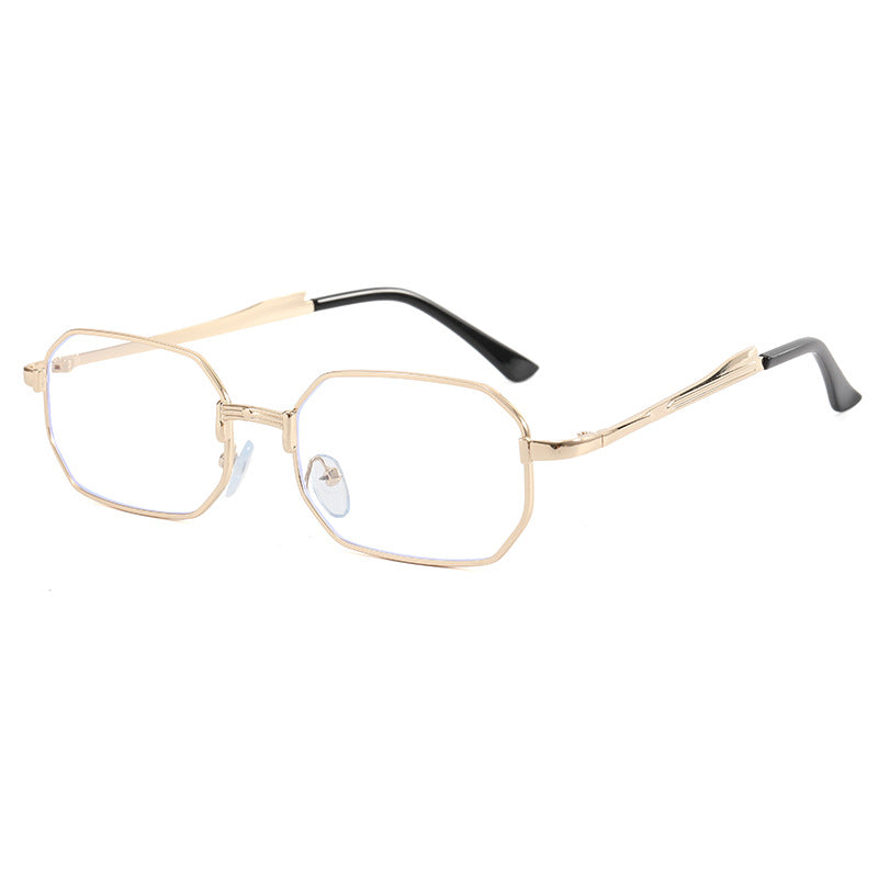 Damen modische Bifokalbrille mit edlem Metallrahmen Karnz
