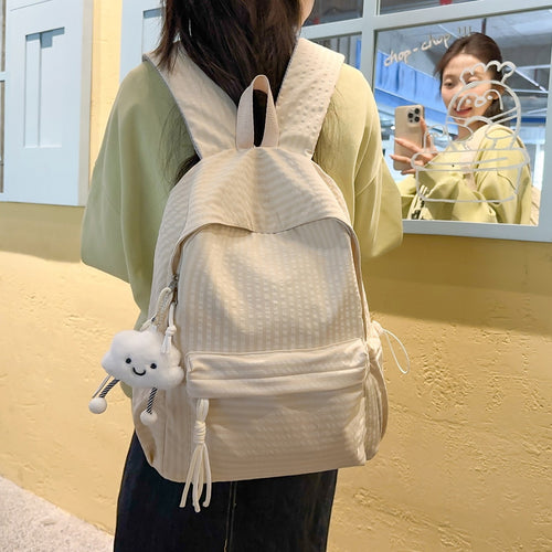 Stylischer Mehrfach-Taschen Tagesrucksack Karnz