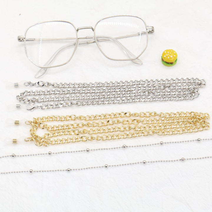 Stylische Metall-Brillen-Kette Karnz