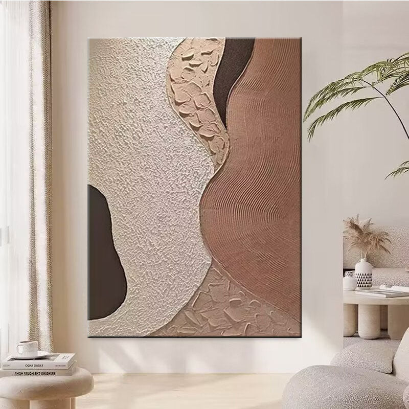 Texturiertes abstraktes Wandkunst