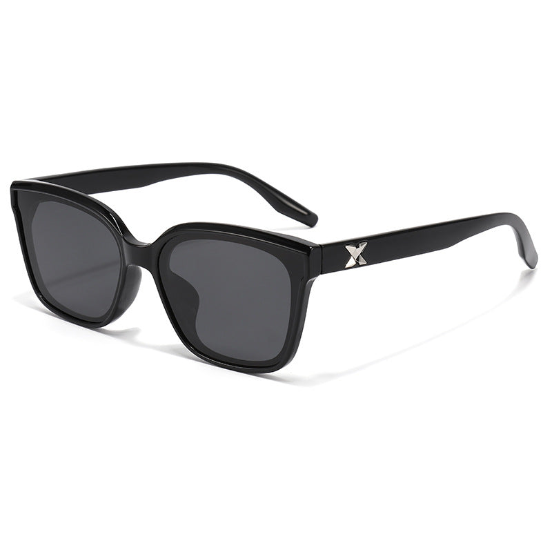 Damen modische Sonnenbrille im quadratischen Design mit hochwertigem UV-Schutz Karnz