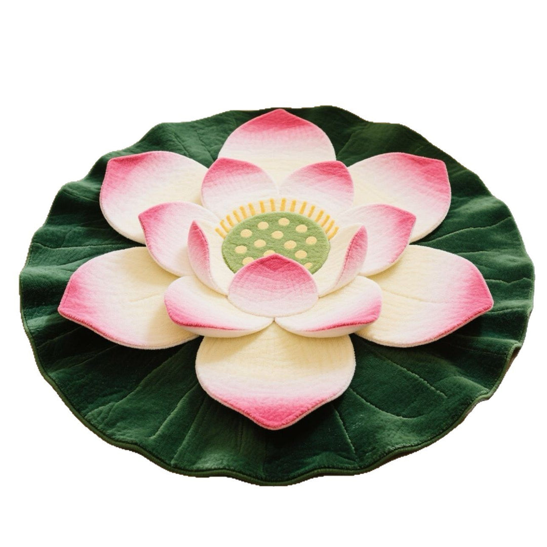 Florale lotusförmige Teppich Karnz