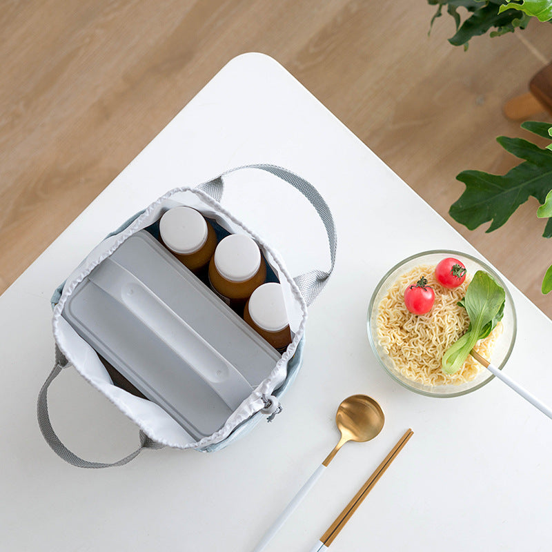 Niedlicher tierischer isolierter Lunch-Tote