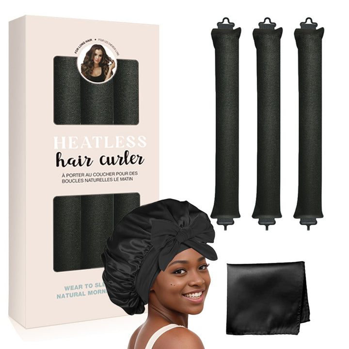 Hitzefreie Lockenstab-Set