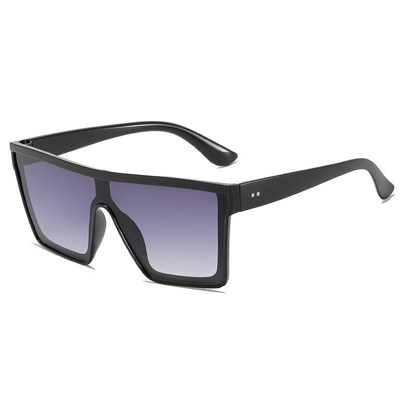Fette geometrische Sonnenbrille Karnz