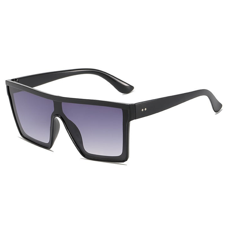 Fette geometrische Sonnenbrille Karnz