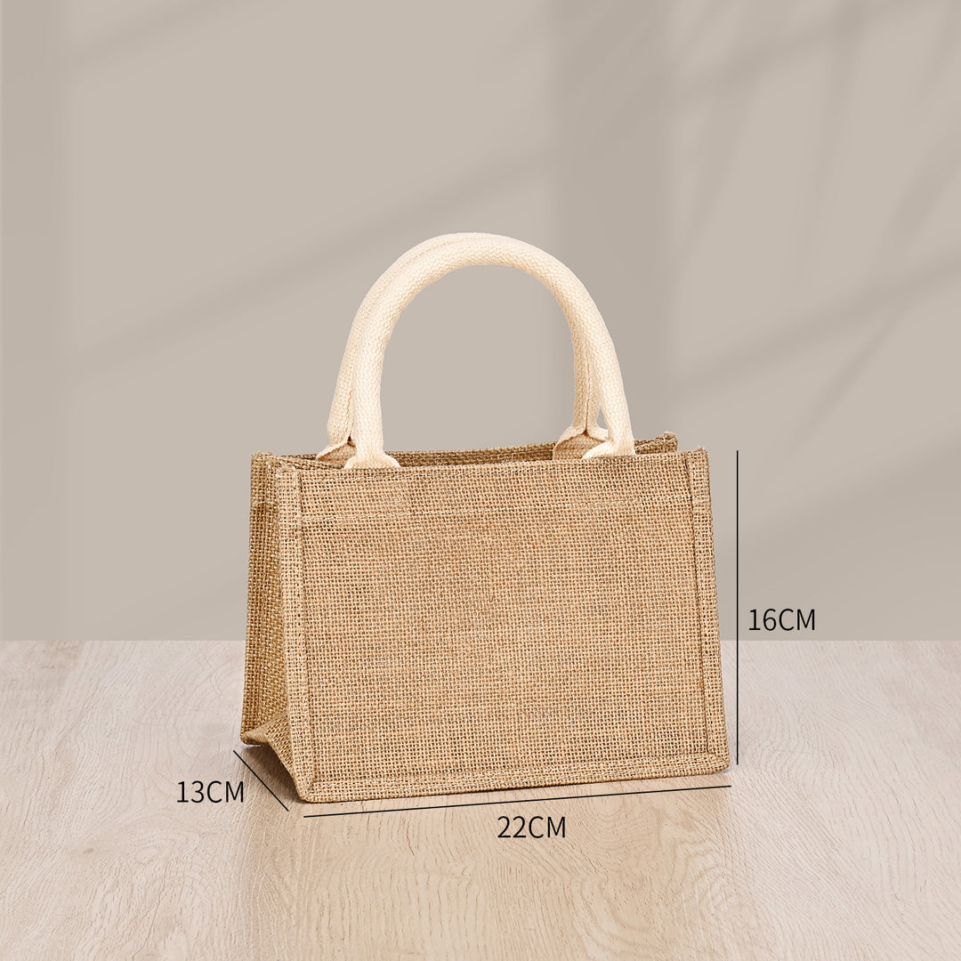 Umweltfreundliche Jute-Tragetasche Karnz