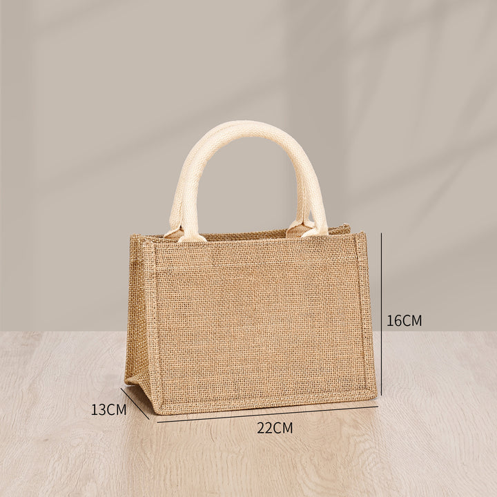 Umweltfreundliche Jute-Tragetasche Karnz