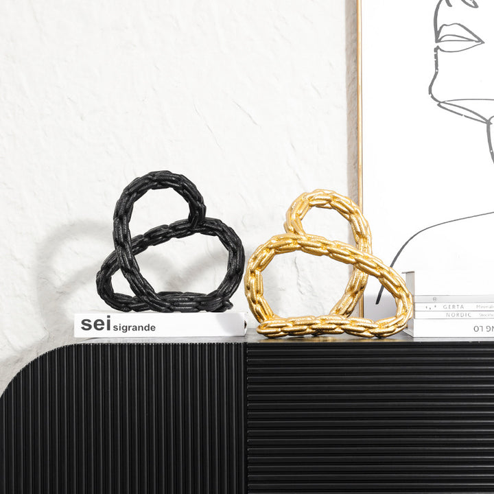 Elegante Dekorative Skulptur