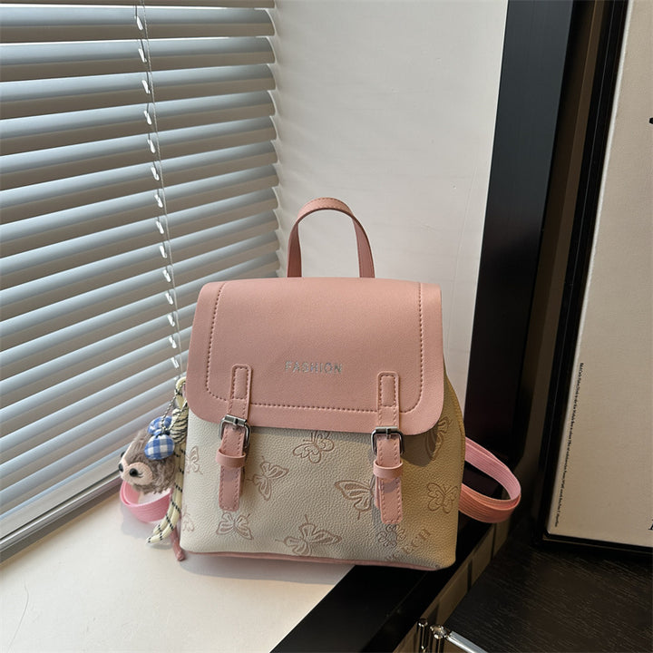 Stylische Schmetterlingsmuster Mini Rucksack Karnz