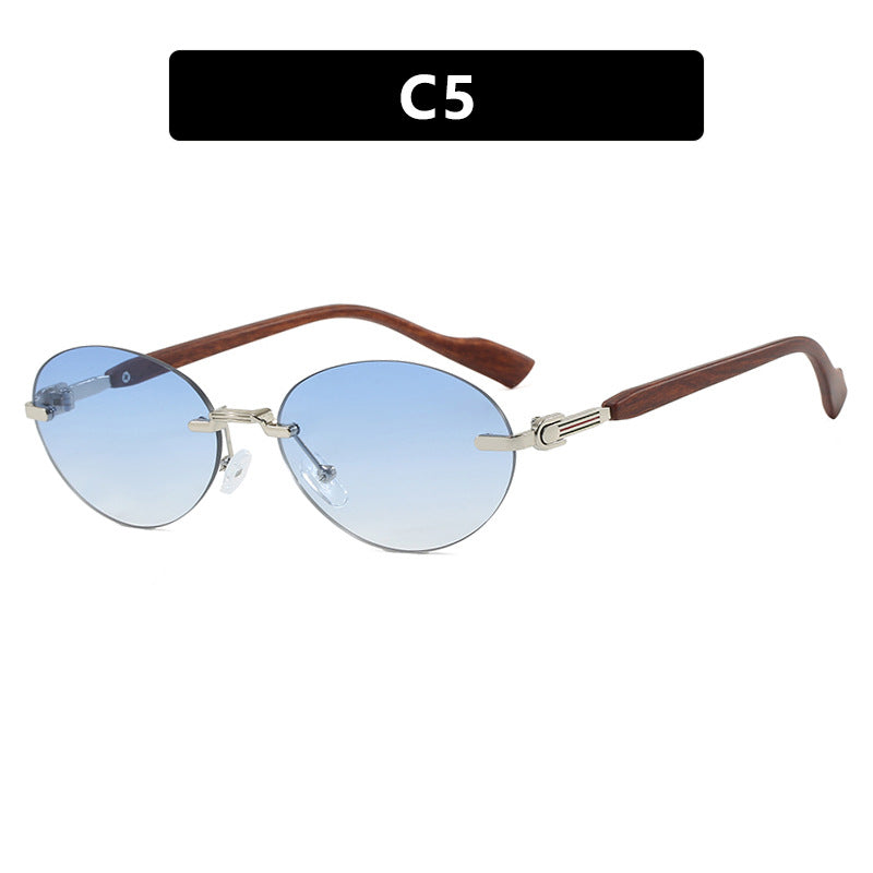 Damen modische Sonnenbrille im eleganten Retro-Stil mit hochqualitativen Gläsern und Holzdetails Karnz