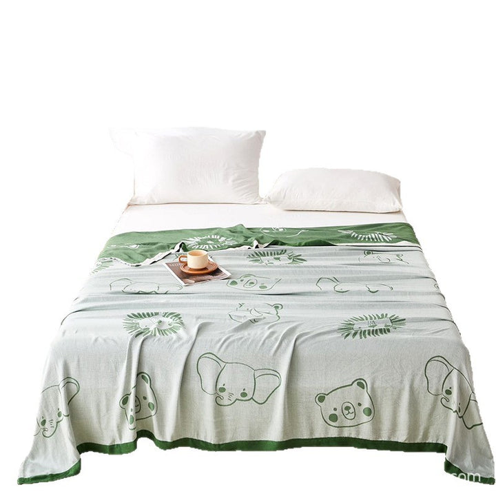 Damen Tagesdecke mit niedlichem Giraffenmotiv Karnz