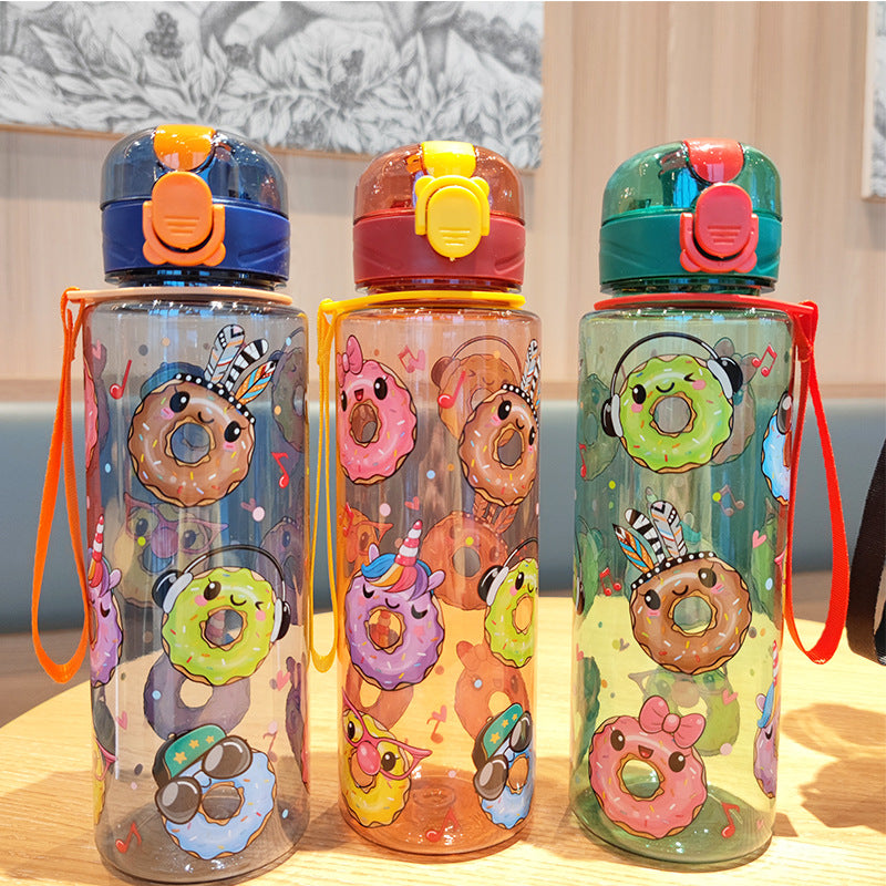 Damen lustige Trinkflasche mit Motivdruck Karnz