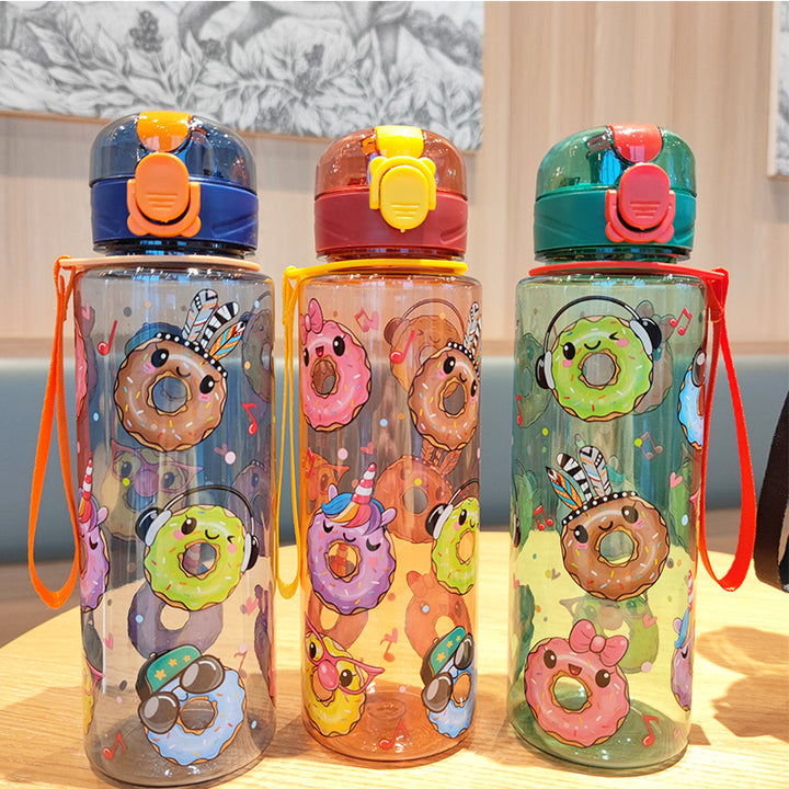 Damen lustige Trinkflasche mit Motivdruck Karnz