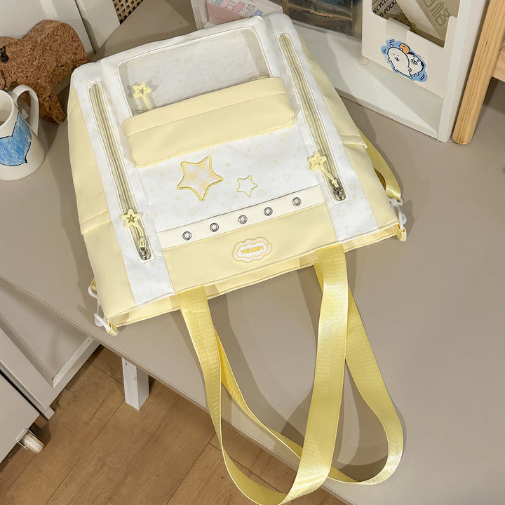 Transparente Taschen-Rucksack Karnz