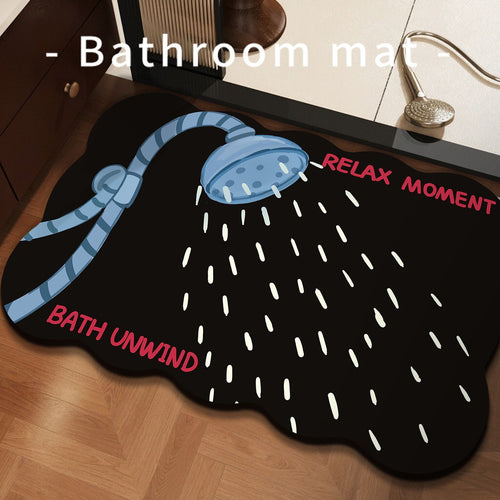 Süßes Dusch-Themen-Badematte