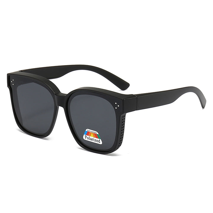 Damen modische quadratische Sonnenbrille mit innovativem Lüftungssystem Karnz