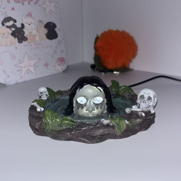 Dekorative Grabstein-Lampe Karnz