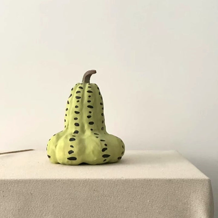 Dekorative Keramik-Erbsenschoten-Skulptur