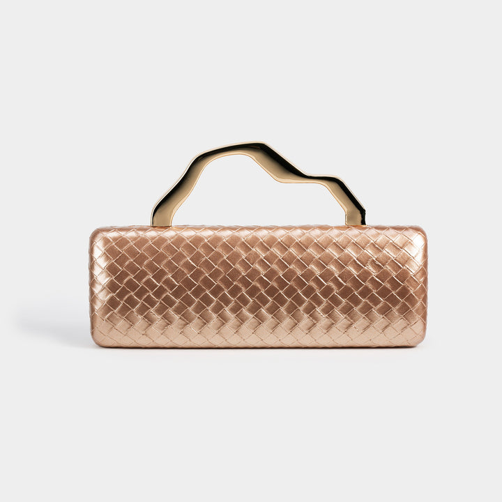 Elegante Krokodil-Muster Clutch