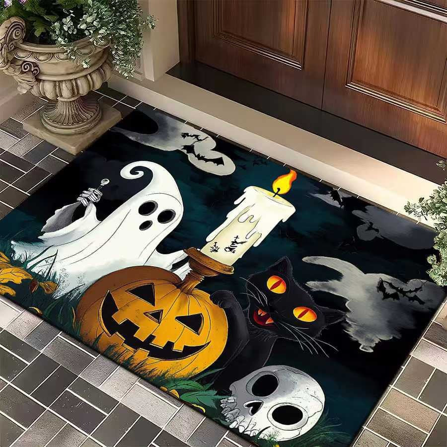 Halloween-Themed Dekorativer Eingangsteppich Karnz