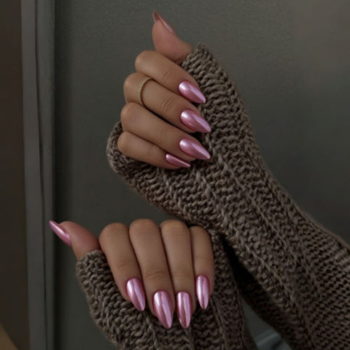 Elegante Stiletto Press-On Nägel Set Karnz