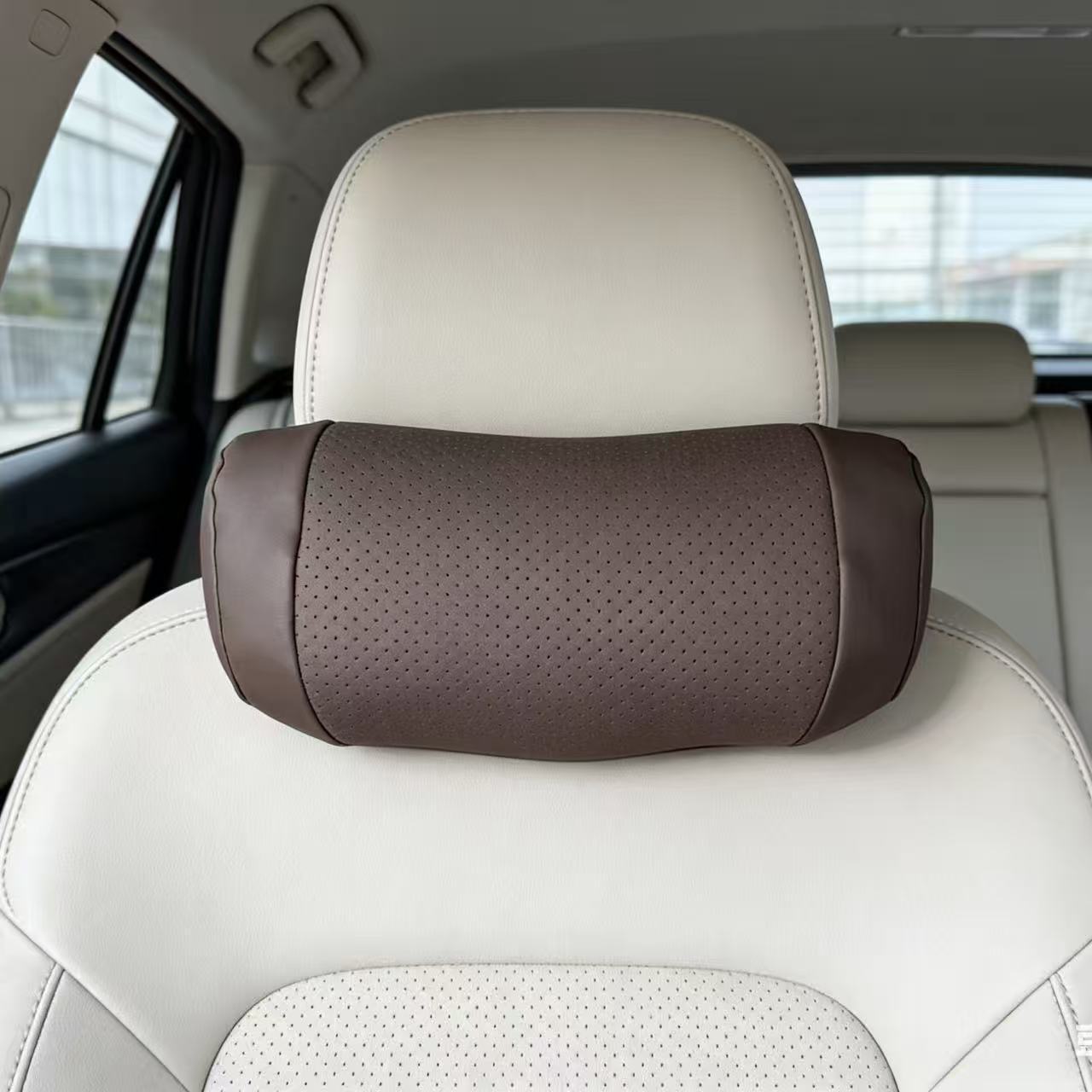 Damen Ergonomisches Auto-Nacken- und Rückenstützkissen Karnz