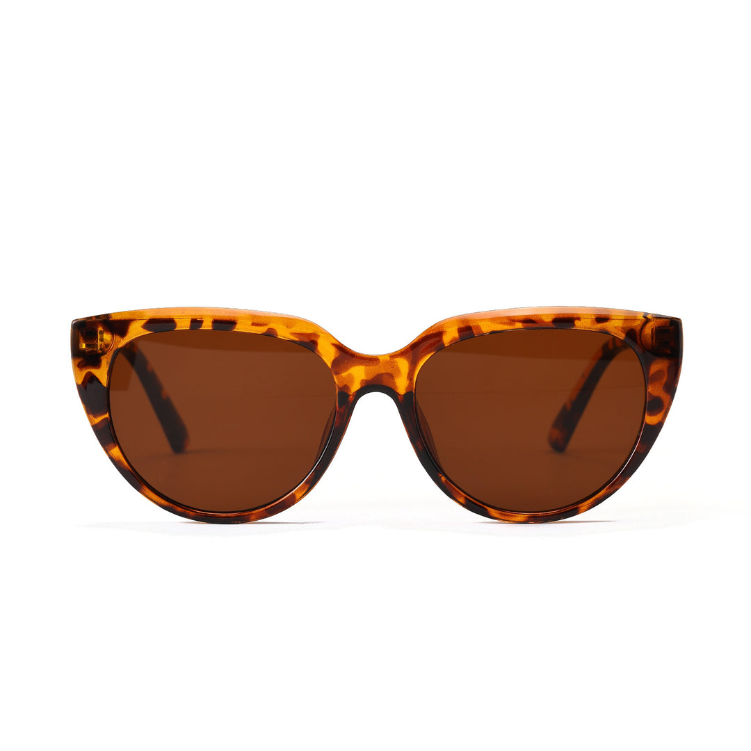 Damen trendige Cat-Eye Sonnenbrille mit komfortabler Passform Karnz