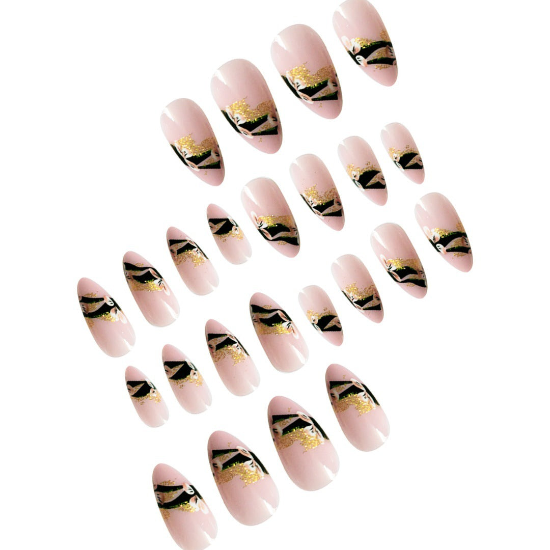 Elegante Blumen-Nagelkunstverlängerungen Karnz 1787913882