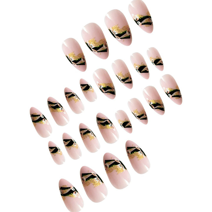 Elegante Blumen-Nagelkunstverlängerungen Karnz 1787913882