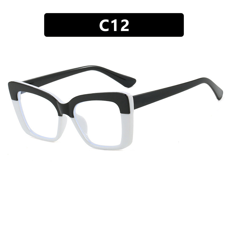Damen modische Brille im trendigen Geometrie-Design Karnz