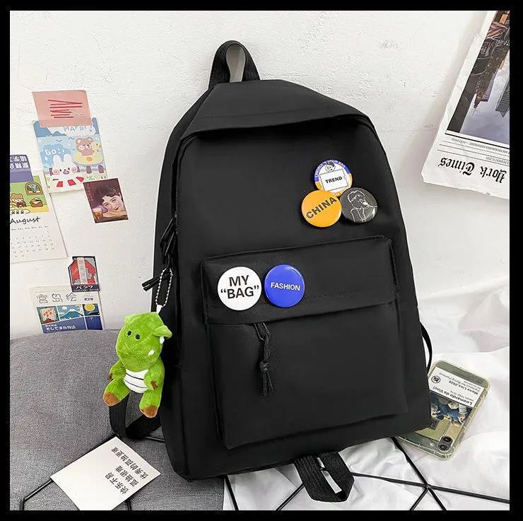 Lässiger Canvas-Rucksack Karnz