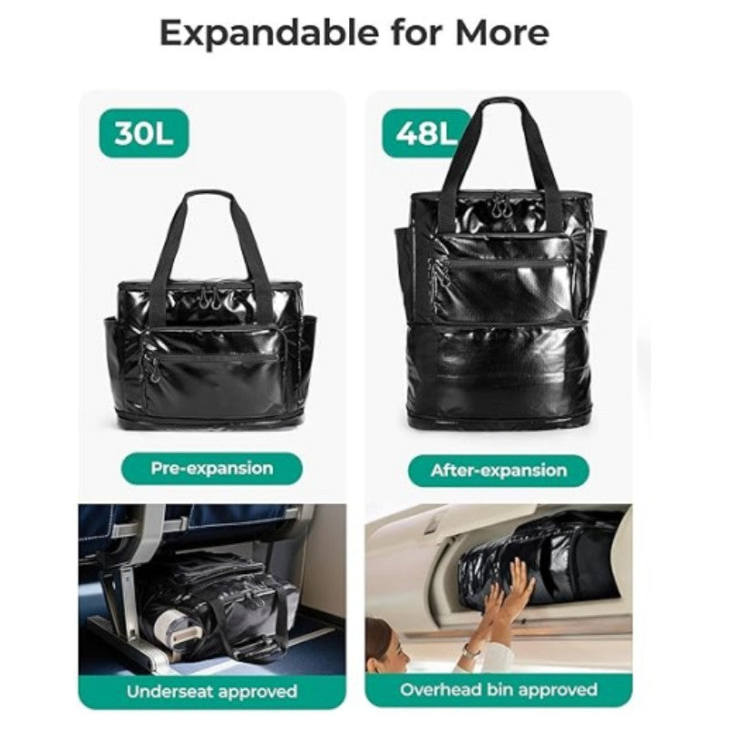 Rollbare Reisetasche mit Multifunktionalem Fächersystem Karnz