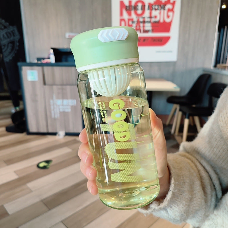 Damen Infuser-Wasserflasche mit herausnehmbarem Fruchtbehälter Karnz