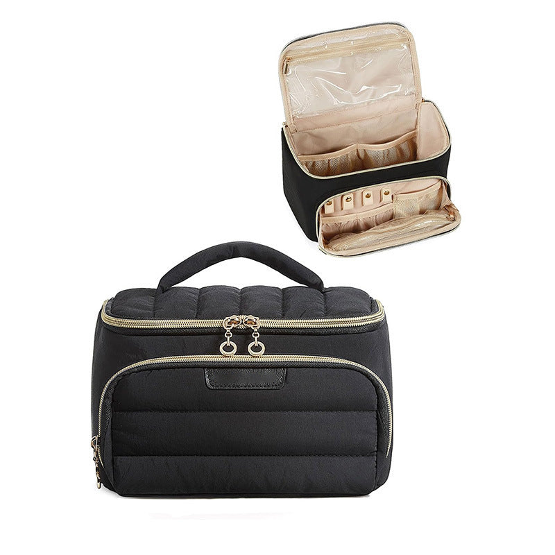 Multifunktionale Kosmetik-Organizer-Tasche mit Abnehmbarem Hängesystem Karnz