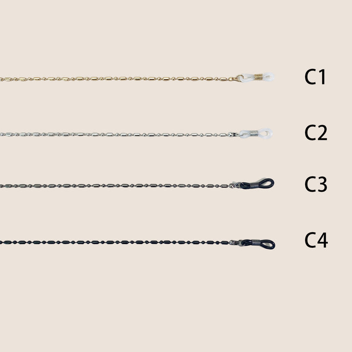 Metallic Brillenkettenhalter Karnz