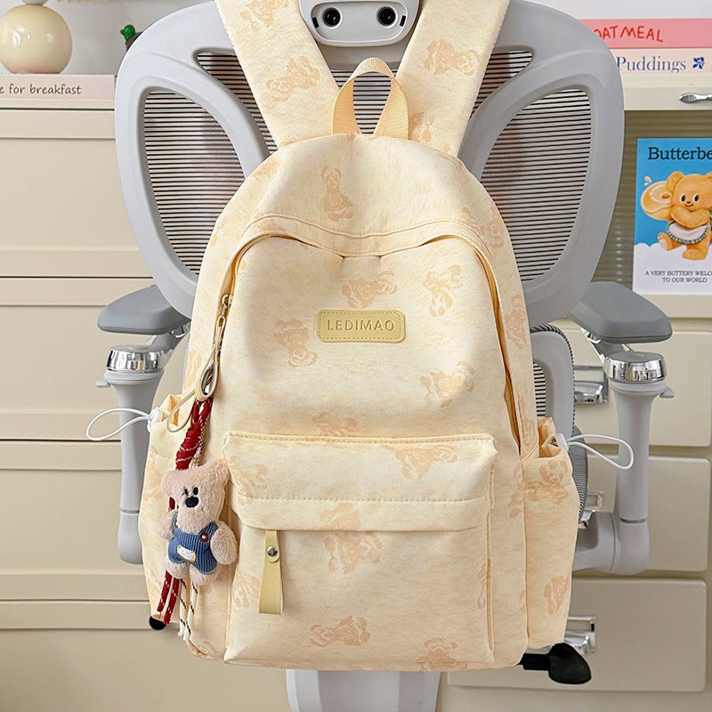 Liebliche Blumenmuster-Rucksack