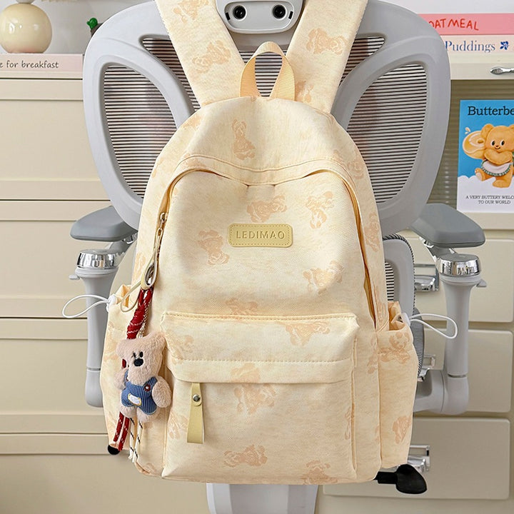 Liebliche Blumenmuster-Rucksack