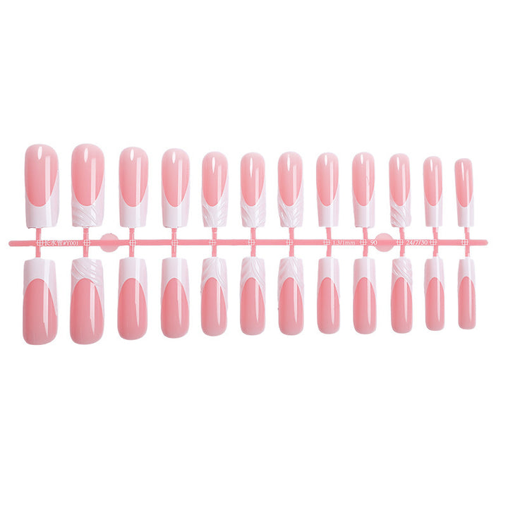 Elegantes Acryl Press-On Nagelkunstset Karnz