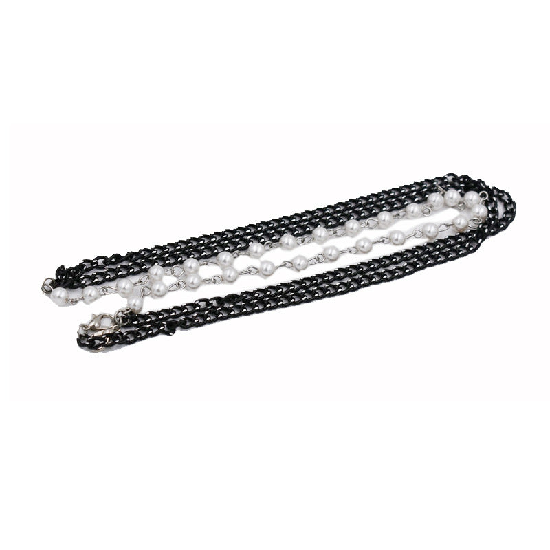Elegante perlenverzierte Brillenketten Karnz