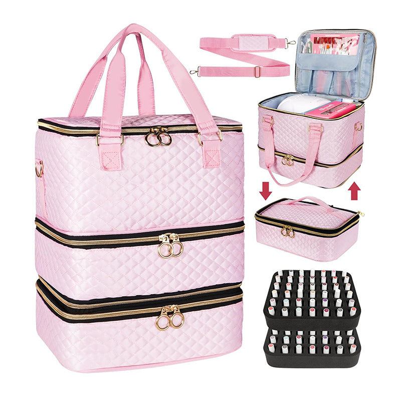 Kosmetik-Organizer-Tasche mit Mehrstufigem Design Karnz