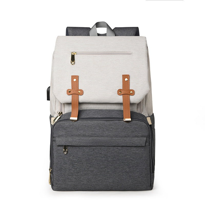 Funktionaler Dual-Fach-Rucksack Karnz