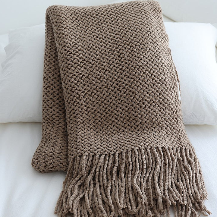 Chunky Strick Texturiertes Werfendecke
