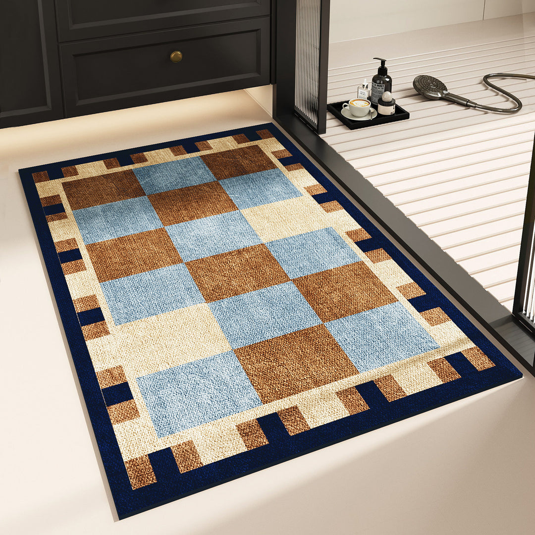 Zeitgenössischer geometrischer Design-Teppich für Zuhause