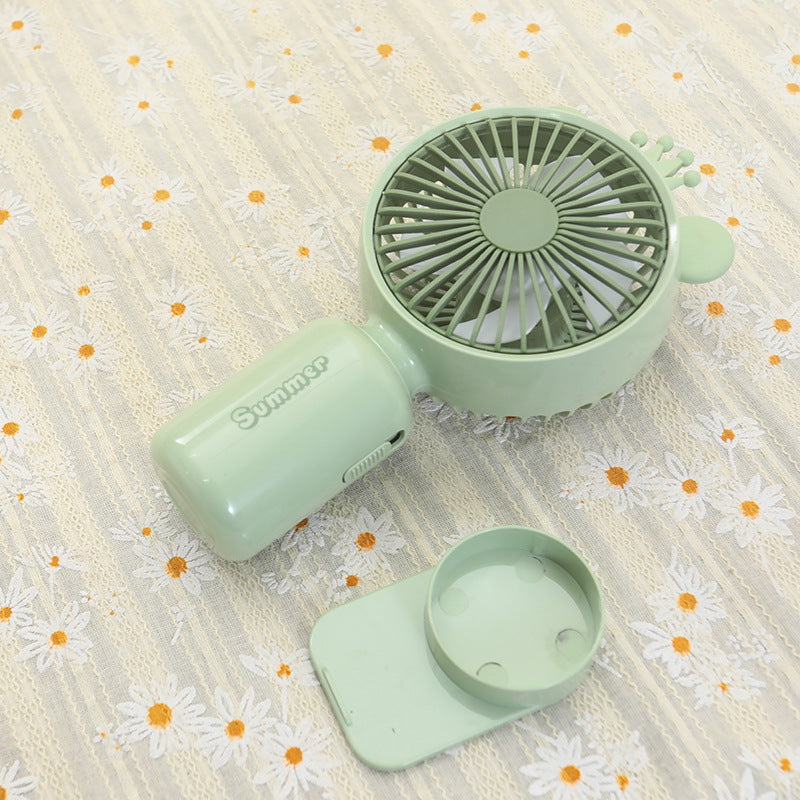 Damen Tragbarer LED-Handventilator im kreativen Tierdesign Karnz