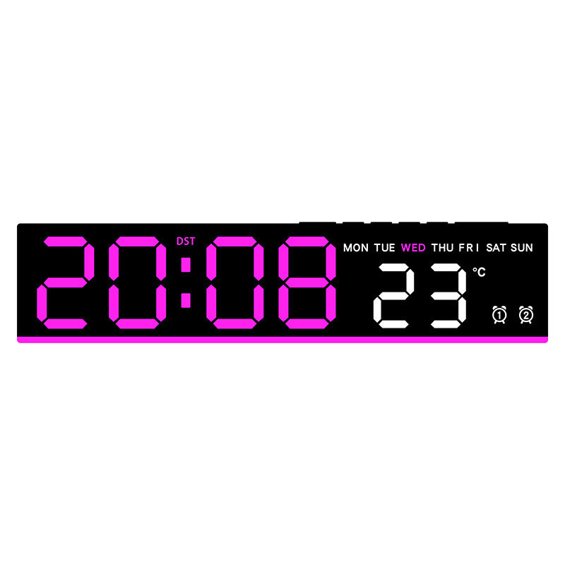 Digitaluhr mit Hygrometer und Alarmfunktion Karnz