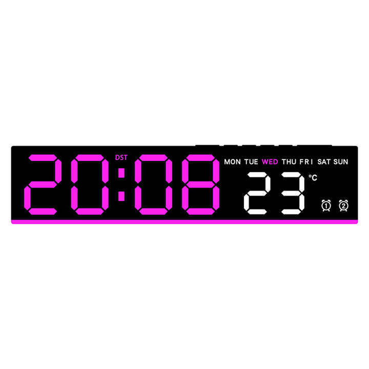 Digitaluhr mit Hygrometer und Alarmfunktion Karnz