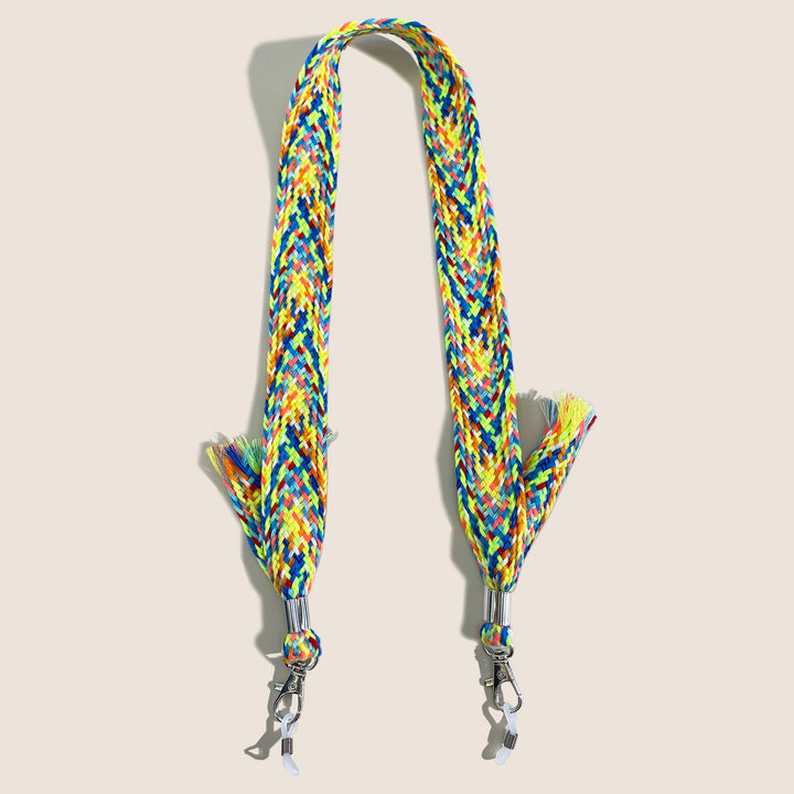 Farbenfroher gewebter Brillenhalter Karnz